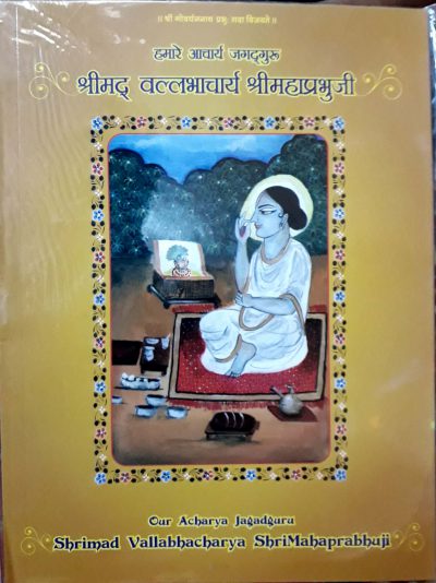 हमारे आचार्य श्री जगद्‌गुरू श्रीमद्‌ वल्लभाचार्य महाप्रभुजी